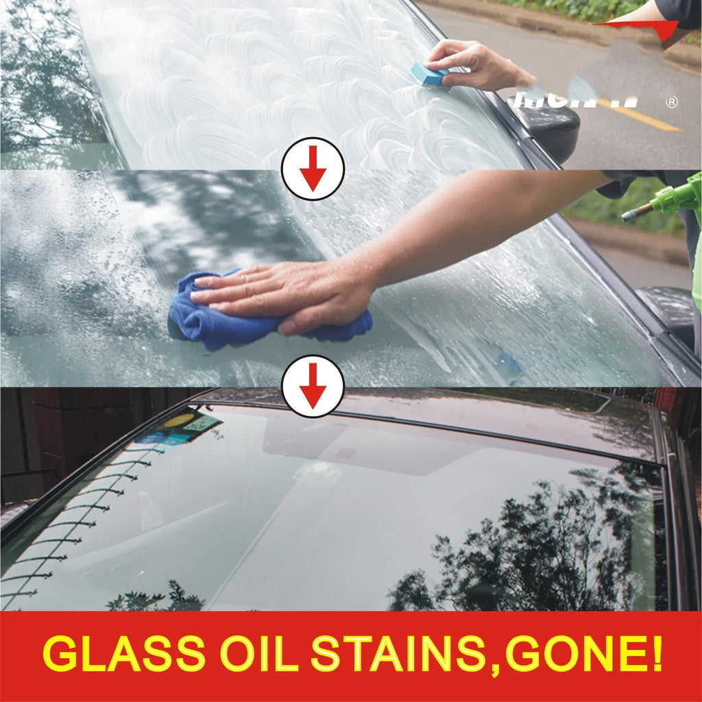15ml automotive glass rain repellent spray in white English packaging for car windscreen treatment