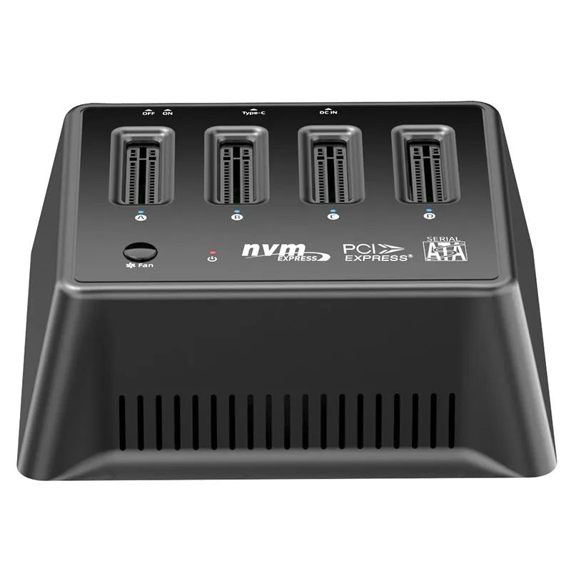 Aluminium M2 dual protocol SSD base, dimensions 90mm x 78mm x 34mm, colour K30174P2