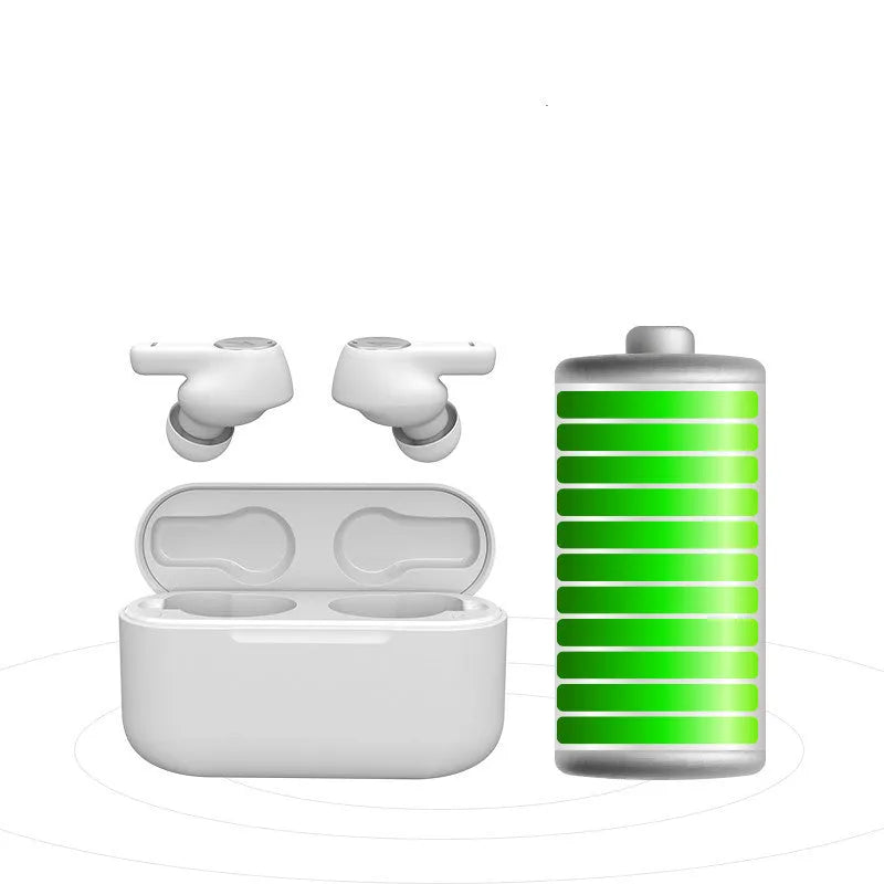 True Wireless Bluetooth Sports Earbuds in Pearl White or Magic Night Black colour
