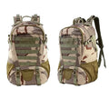 Oxford cloth mountaineering backpack with air pillow belt in tactical colour option