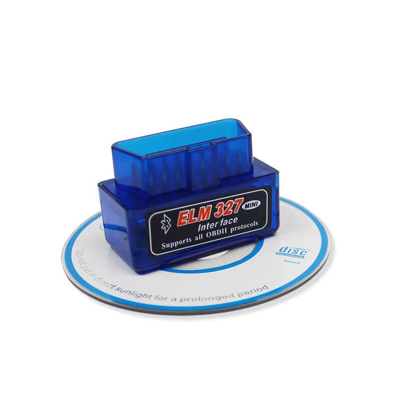 Bluetooth OBD2 scanner for Android and Windows with ELM327 chipset for vehicle diagnostics