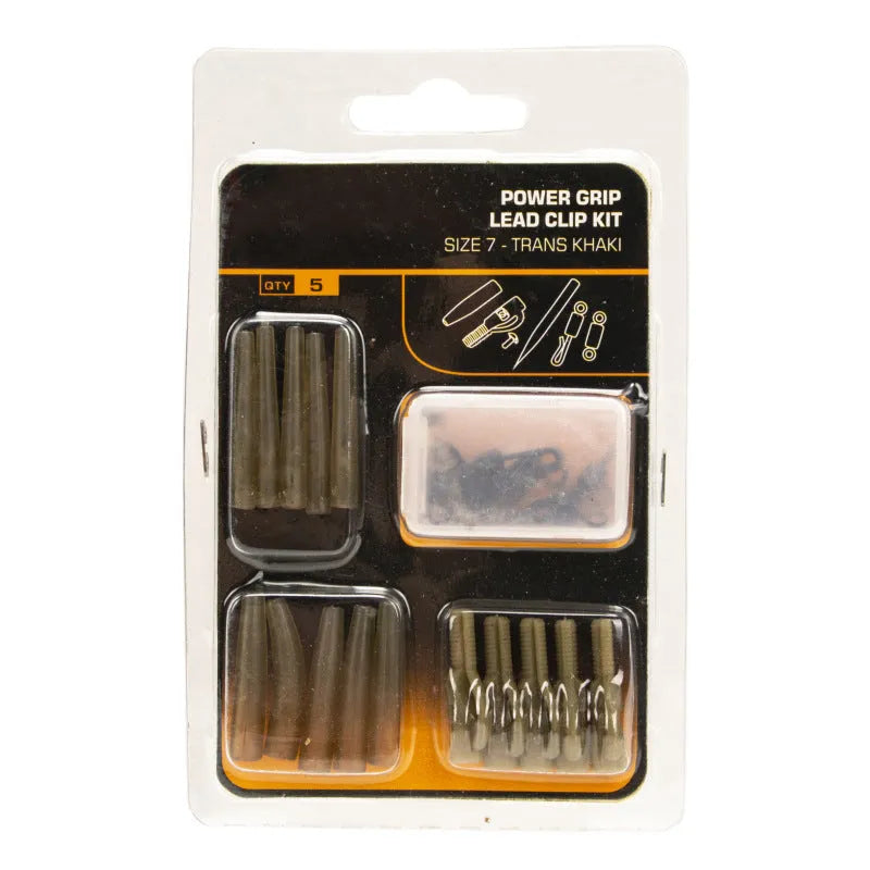 European carp fishing 30-piece accessory card with anti-winding pipes, threaded hoses, rotation connectors and screws