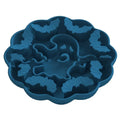 Silicone slow feeder dog bowl in a choice of shapes and Halloween or pumpkin themed colours.