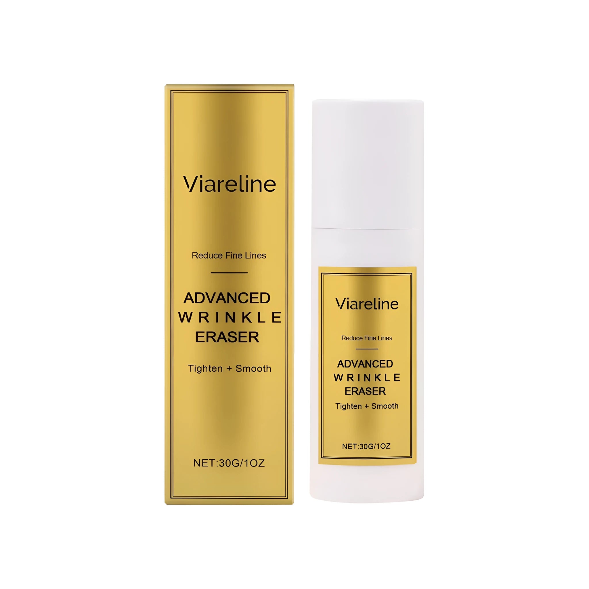 30g anti-wrinkle cream container with hyaluronic acid and collagen formula