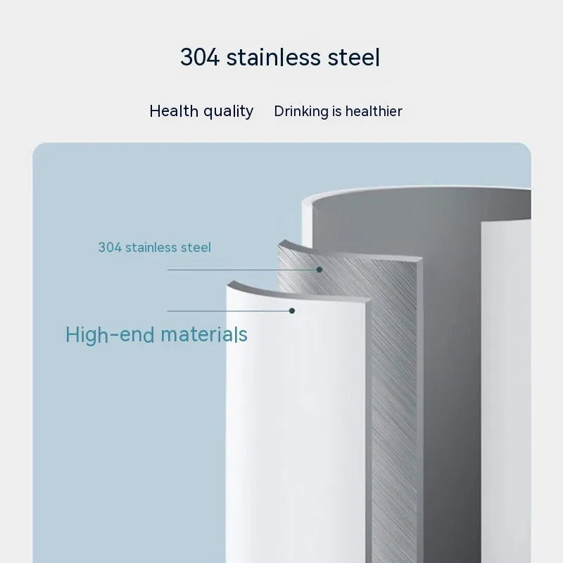 White automatic magnetic stirring coffee cup with 360ml capacity and stainless steel interior.