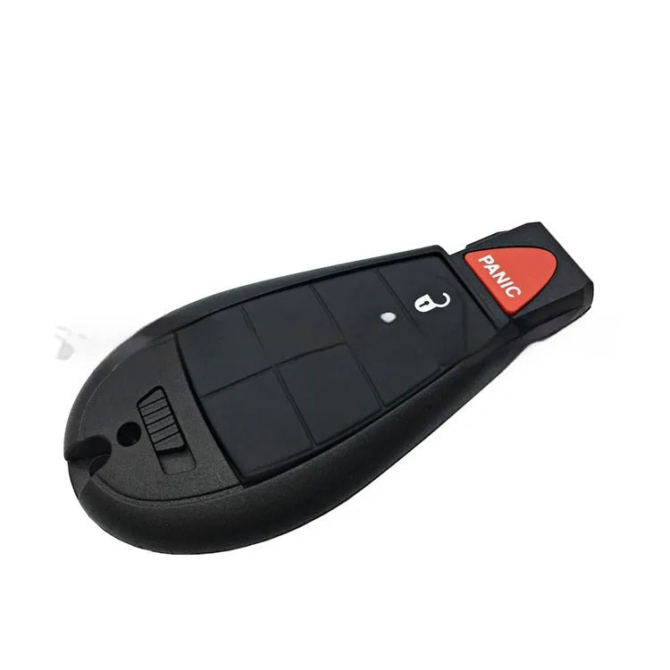 ABS brass automotive key shell for Dodge and Chrysler remote key fobs, dimensions 85mm by 42mm.