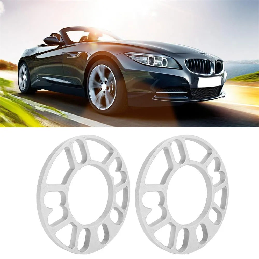 Universal automobile wheel hub widening gasket in 3mm, 5mm, 8mm and 10mm thickness options
