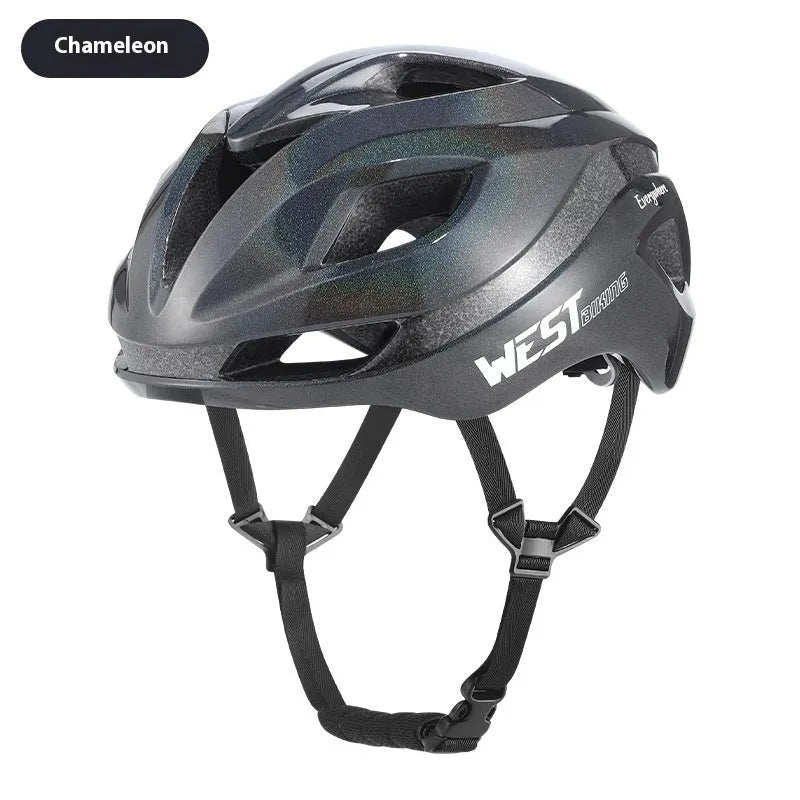 Road bike safety helmet in six colour options with adjustable 58-61cm fit