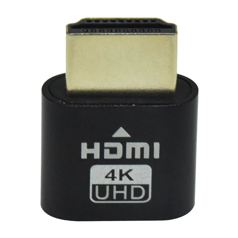 Graphics card HDMI virtual display adapter with 26.5mm interface for screen spoofing