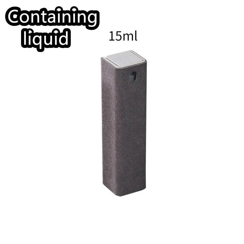 Square 15ml 2-in-1 phone and tablet screen cleaner with integrated storage bottle