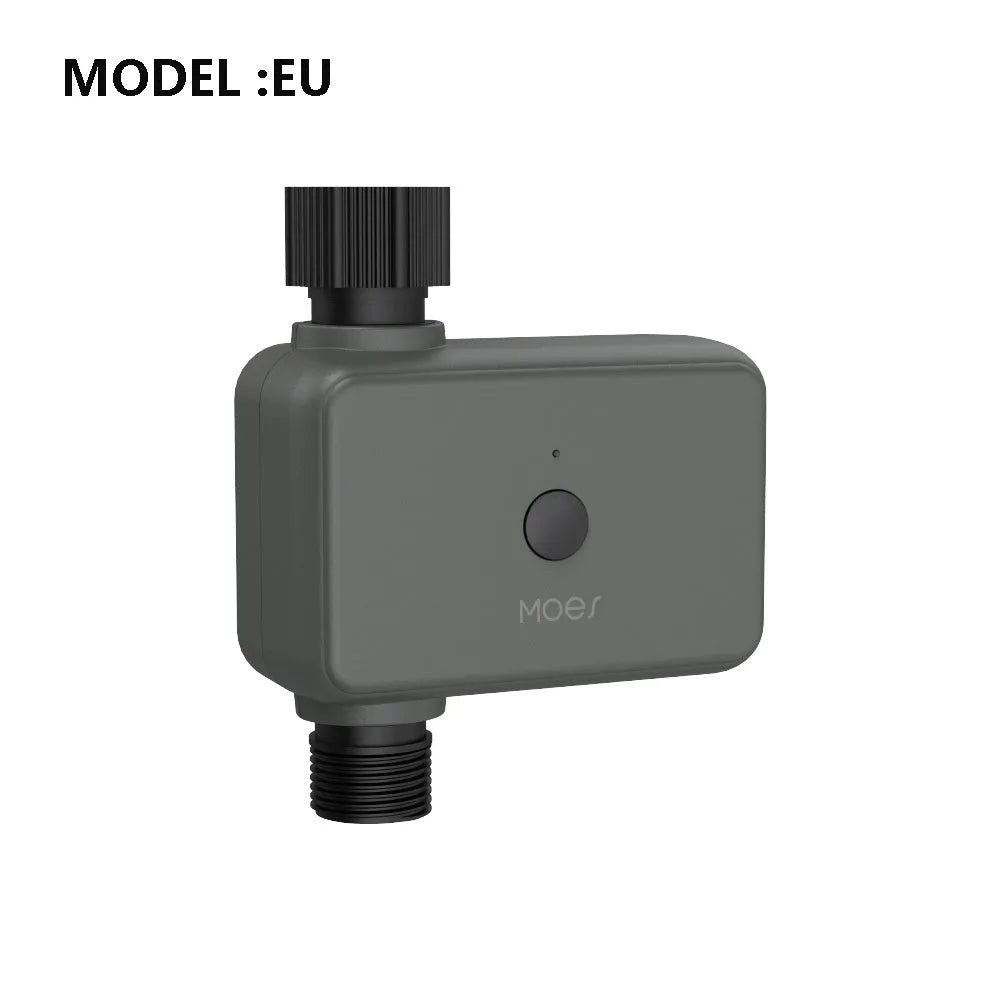 Bluetooth smart garden sprinkler timer for hose faucet with smartphone app display