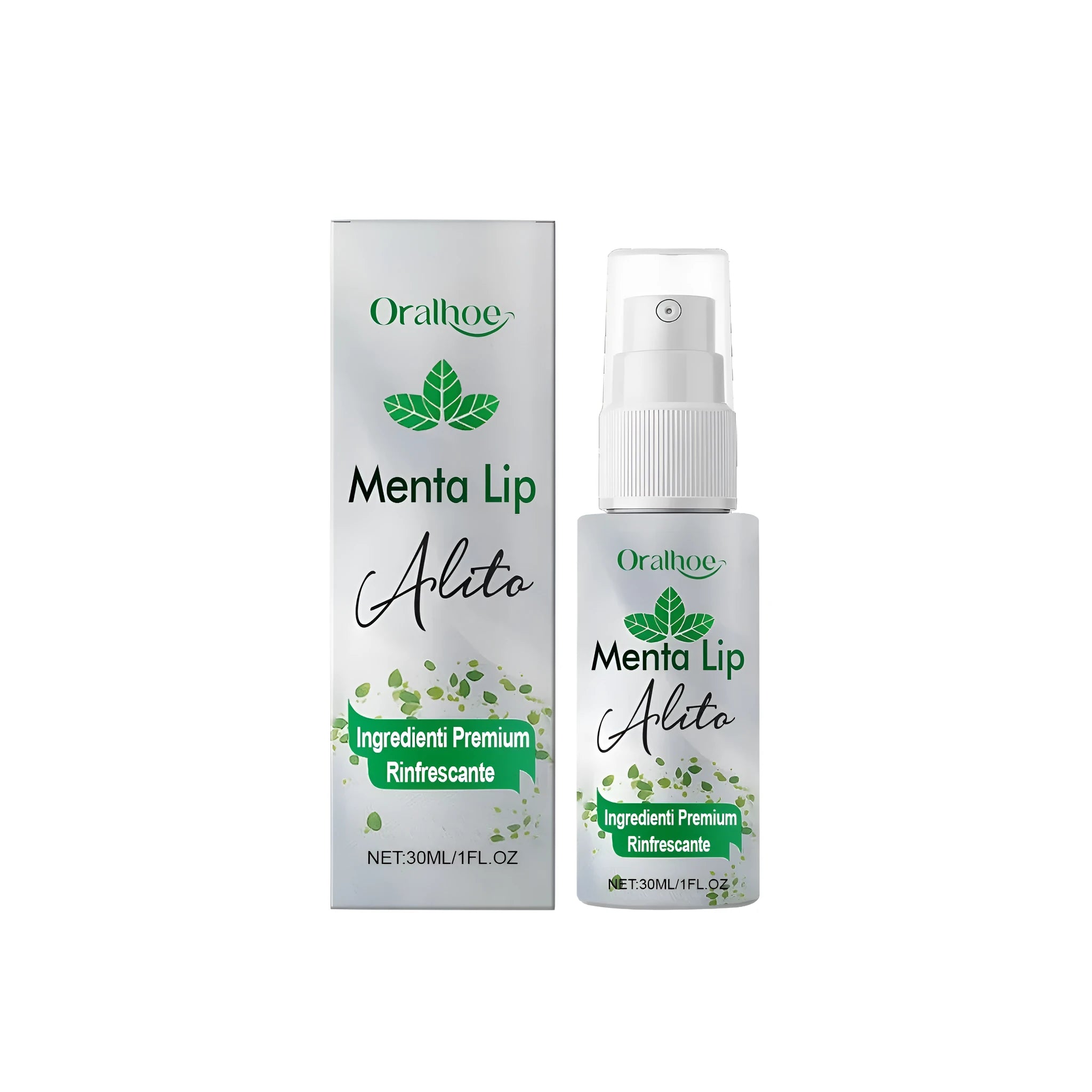 30ml mint oral odour removal spray bottle with spray nozzle