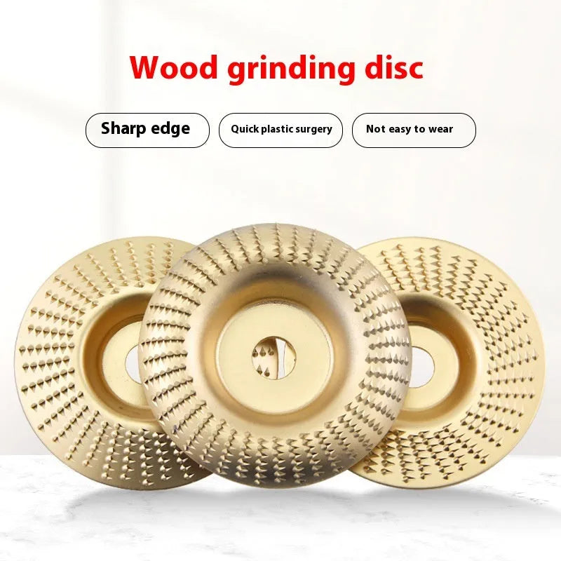 Carbon steel angle grinder grinding disc with flat profile, 4mm thickness, 16mm bore