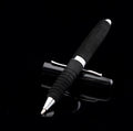 EVA metal cap mini ballpoint pen with a 1.0mm tip, shown in silver colour.