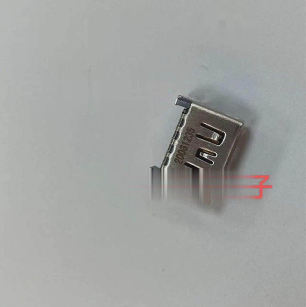 Silver HDMI host socket interface connector for game machine accessories