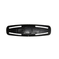 Black nylon child car seat safety harness buckle for 5-point restraint systems