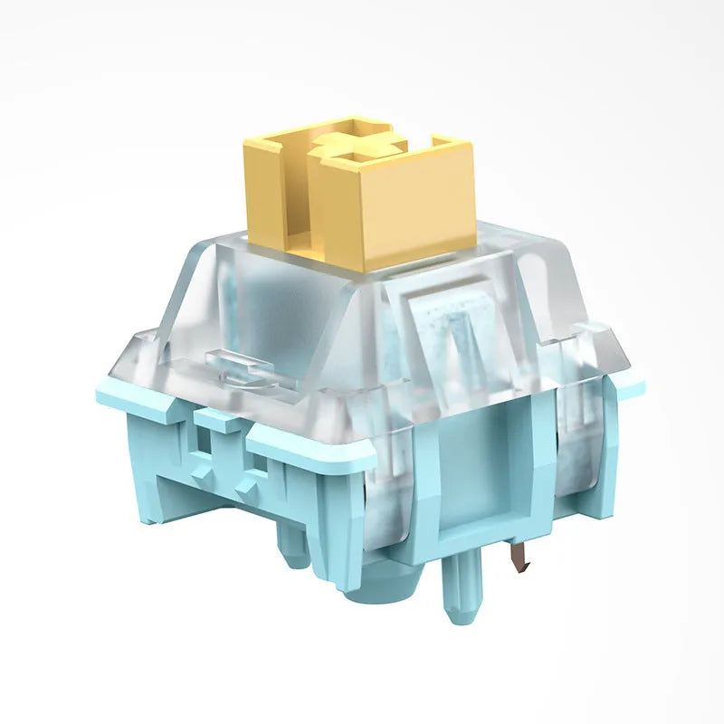 36 Sea Salt Lemon PRO Mute colour mechanical keyboard switches for Cherry MX compatible boards