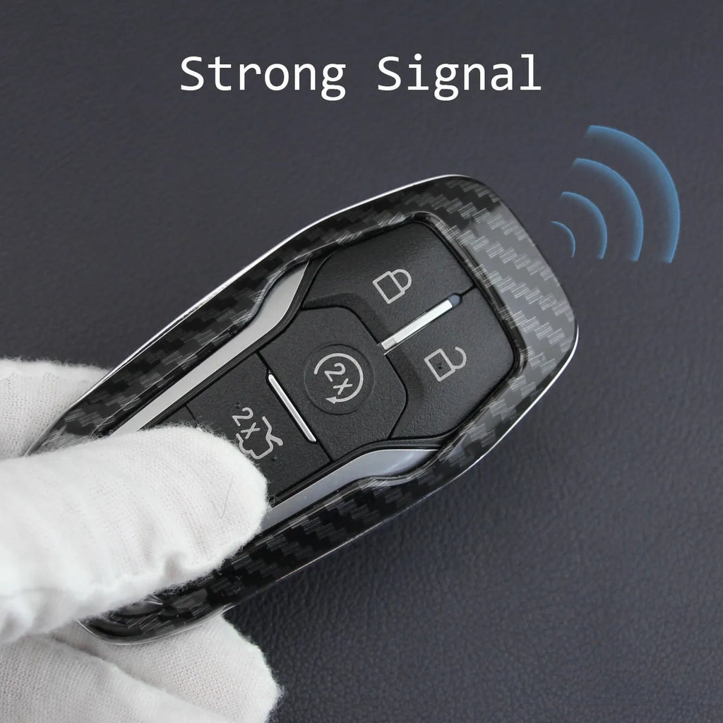 Plastic remote control protective shell for car keys with a buckle closure.