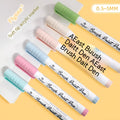 Set of soft head gouache brush marker pens for hand painting and card decoration
