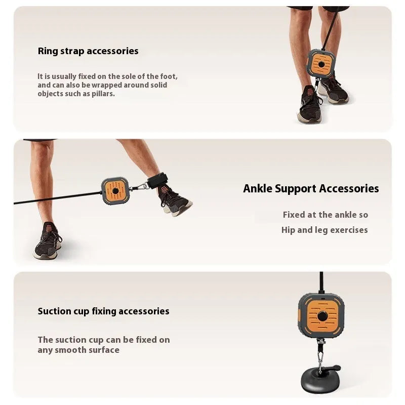 Adjustable power pump chest expander in vibrant orange or navy blue, showing compact ABS plastic frame.