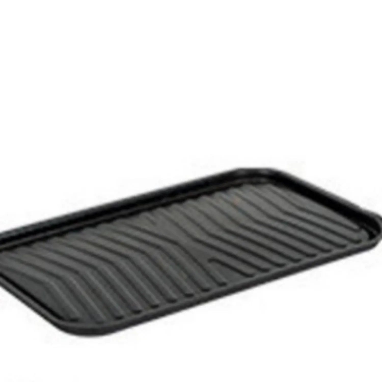 White round portable chimney grill with carbon tanks and mesh for outdoor frying and baking.