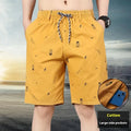 Summer loose cropped cotton pants in army green colour showing casual sports style design