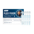 Flex Fixer joint care solution box showing 15ml pack containing ten individual 1.5ml gel sachets.