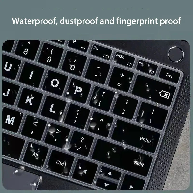 Colourful keyboard protective film for 13.3-inch Apple MacBook Pro Air laptop showing Mr. Cat design
