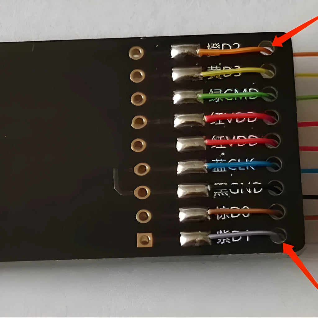 EMMC read-write tool for car audio repair on BMW, Audi, Mercedes, Porsche head units