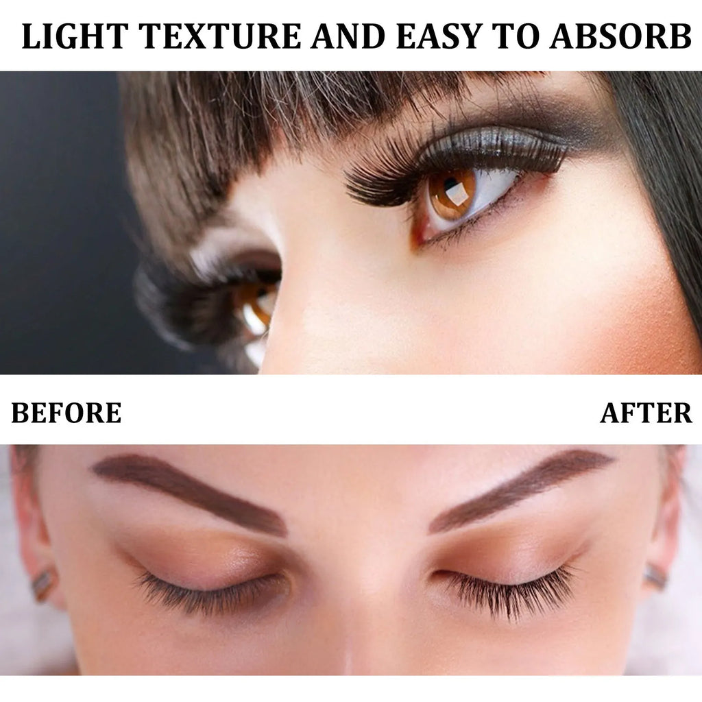 Curly Black Eyelash Essence 3ml serum bottle for lash conditioning and enhancement
