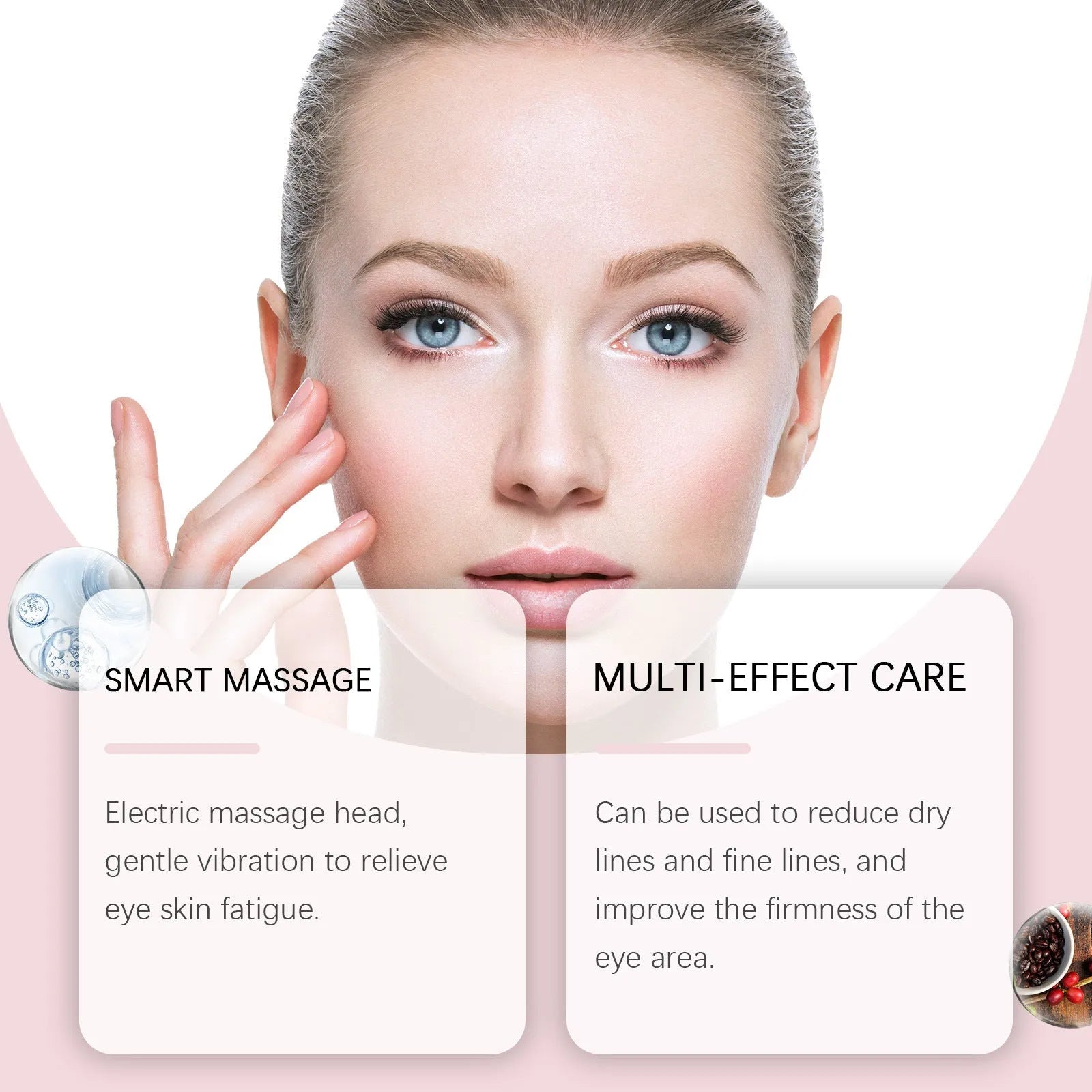 Electric massage eye cream 50g firming formula with acetyl hexapeptide-8