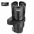 Car cup holder modification kit in carbon fibre matte finish
