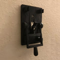 White American standard mechanical wall switch with single control function