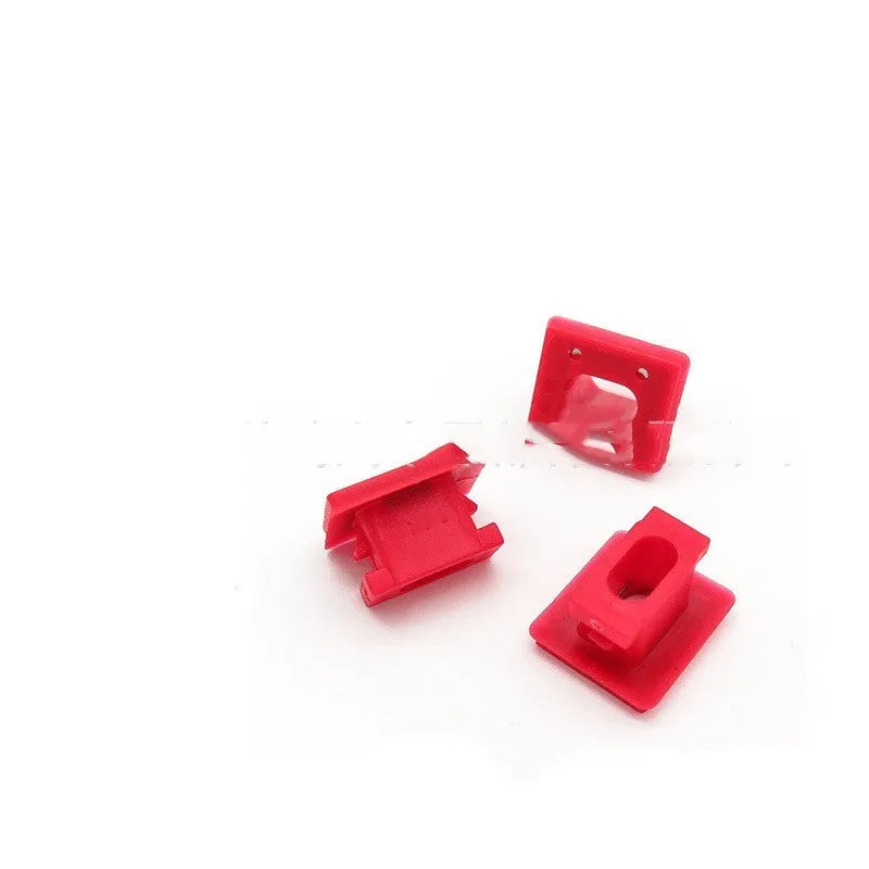 Black plastic BMW interior trim panel replacement clips snap fasteners