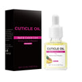 15ml nail cuticle oil bottle with dropper applicator for dry cuticle treatment