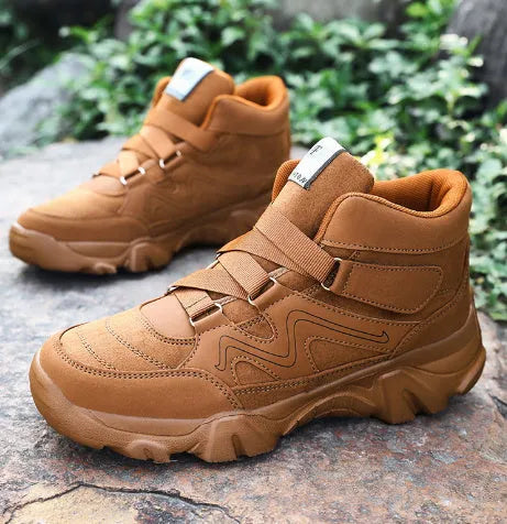 Men's casual shoes in various colours including black, brown, and dark grey on a size run from 39 to 49.