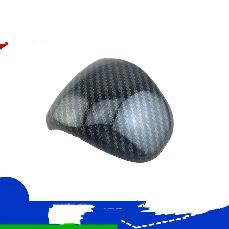 ABS plastic gear shift cover with carbon fibre pattern for car interior dashboard