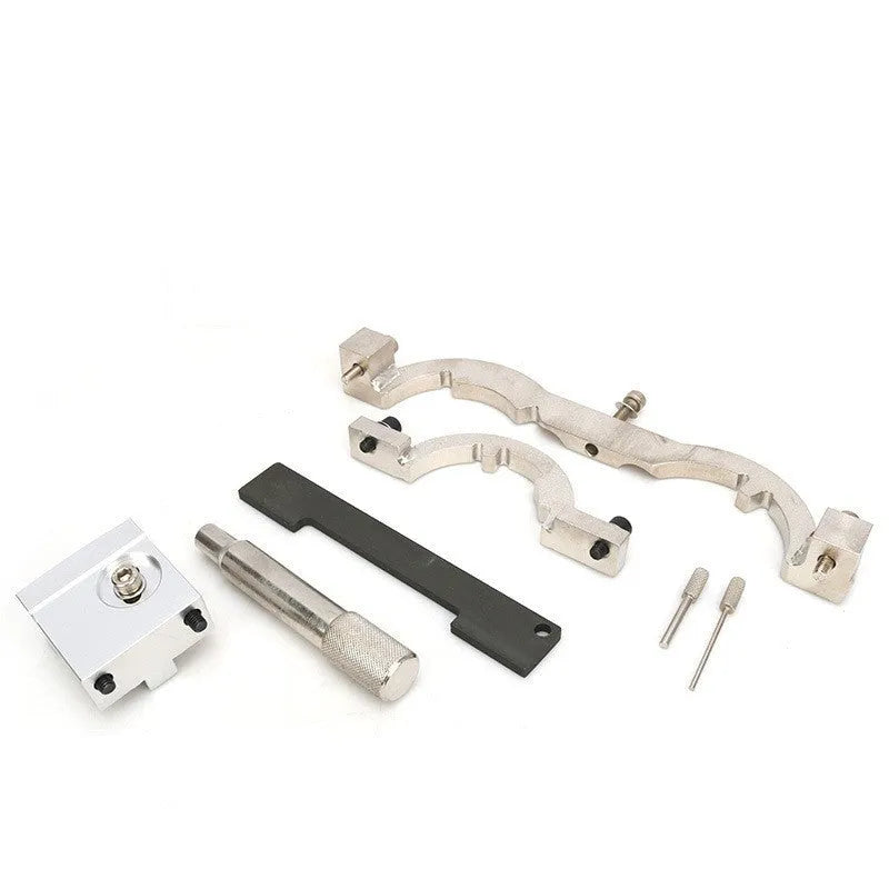 Red chrome-vanadium steel timing tool kit for Opel 1.4T Oncla LUJ engine.