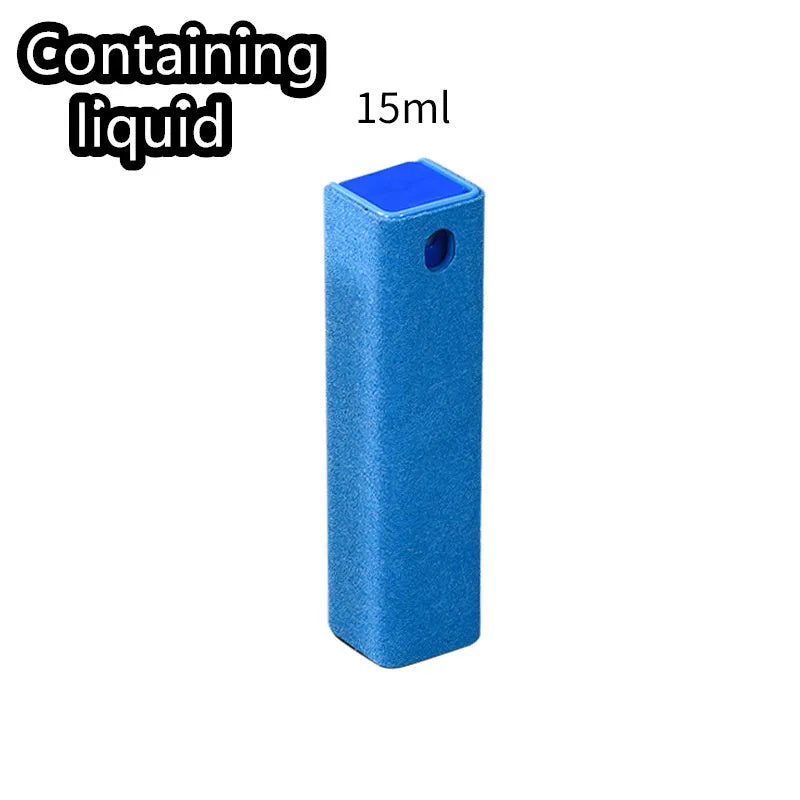 Square 15ml 2-in-1 phone and tablet screen cleaner with integrated storage bottle