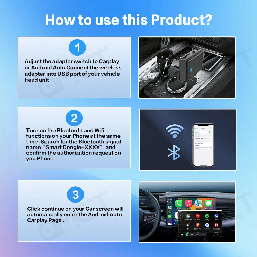 Black car GPS navigation unit with 9 inch screen mounted on dashboard