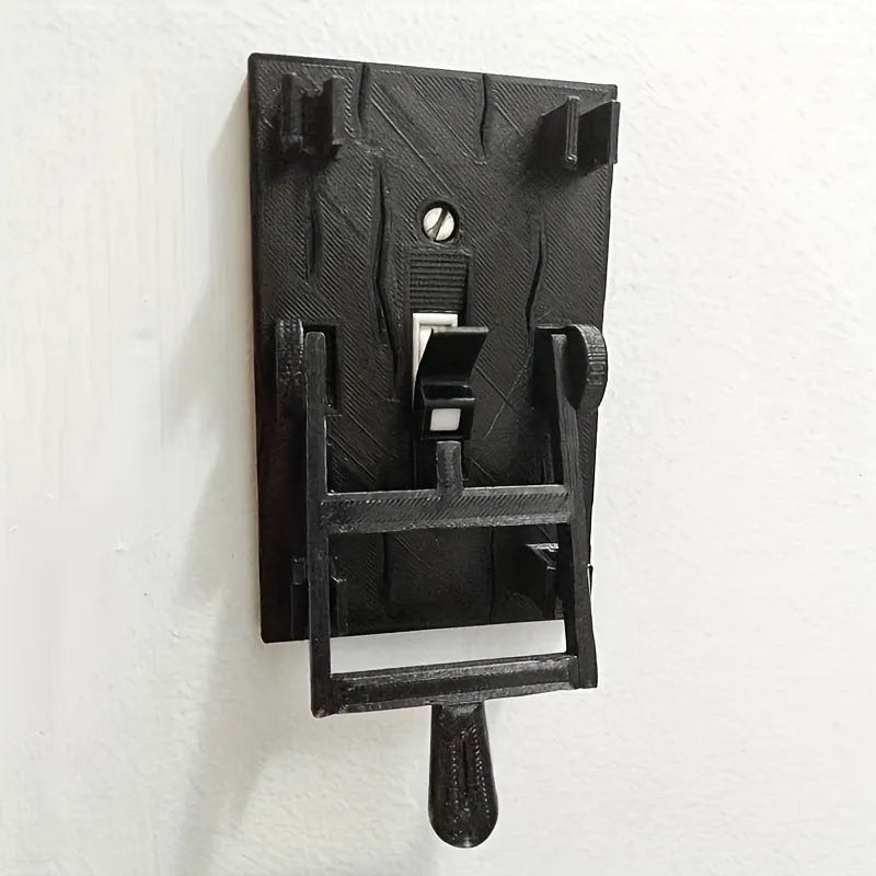 White American standard mechanical wall switch with single control function