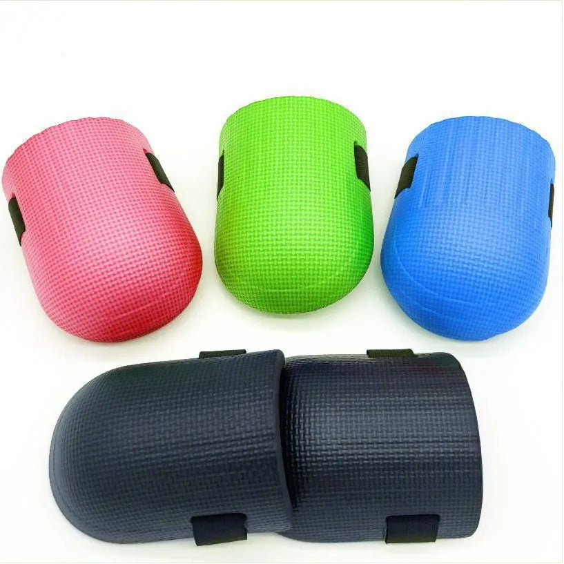 EVA foam kneecap pads in four colours for work kneeling protection