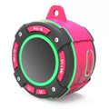 Sports portable Bluetooth speaker with seven-level waterproofing, USB charging, in black colour
