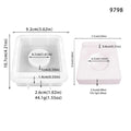 Set of five silicone baking moulds including tray, candlestick, and base shapes