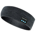 Bluetooth 5.4 eye mask sports headband with removable scarf attachment in black colour
