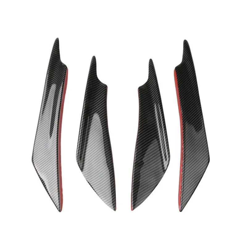 ABS automotive bumper blade with carbon fibre finish for car bumper installation