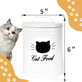 Round iron sheet storage bucket with independent inner box in black or white, 301-500ml capacity