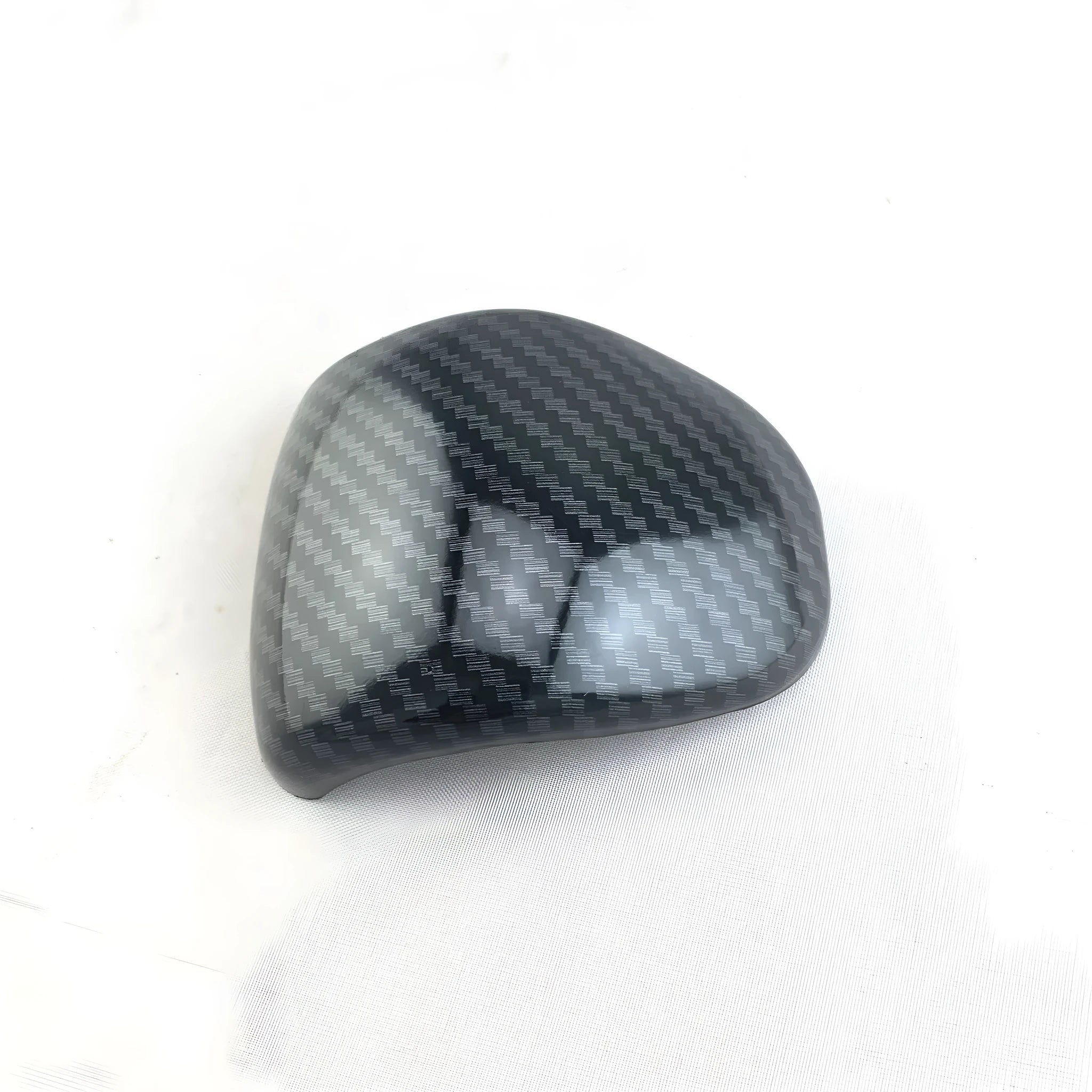 ABS plastic gear shift cover with carbon fibre pattern for car interior dashboard