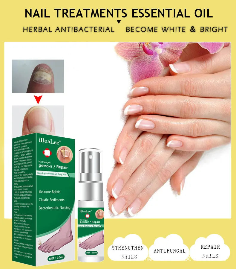 10ml bottle of Deck Antimicrobial Liquid for foot and nail care treatment.