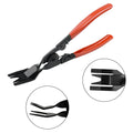Red handle steel automotive clip driver tool with light switch pliers for General Motors door panels